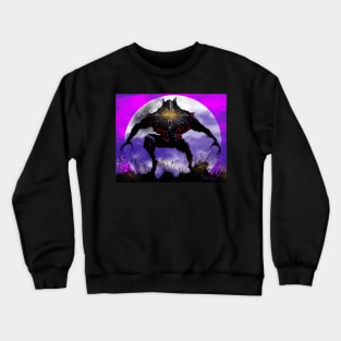 Werewolf Retro Crewneck Sweatshirt